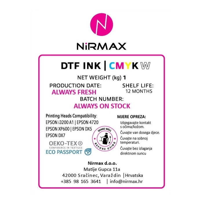 example number 2 for Nirmax products